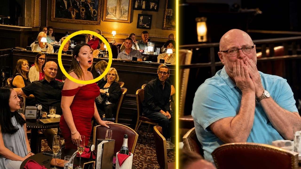 This opera singer stopped the room