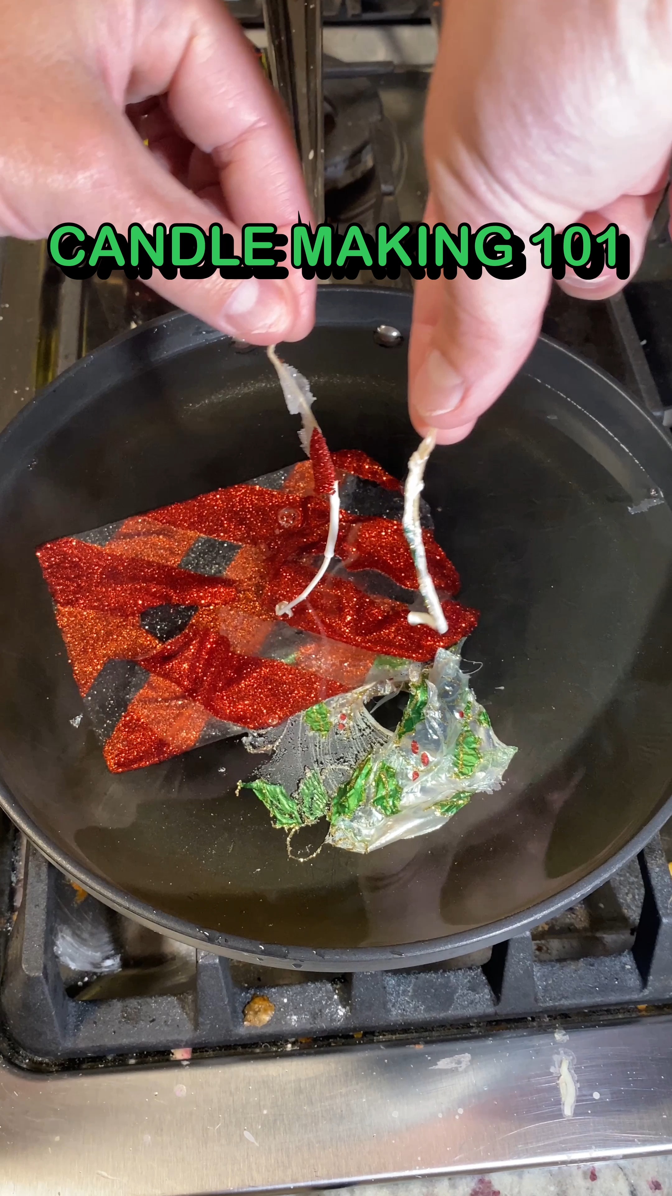 Easy candle making at home