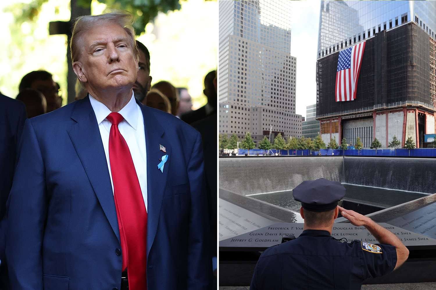 Trump backed out of 9/11 25th anniversary ceremony because organizers ...
