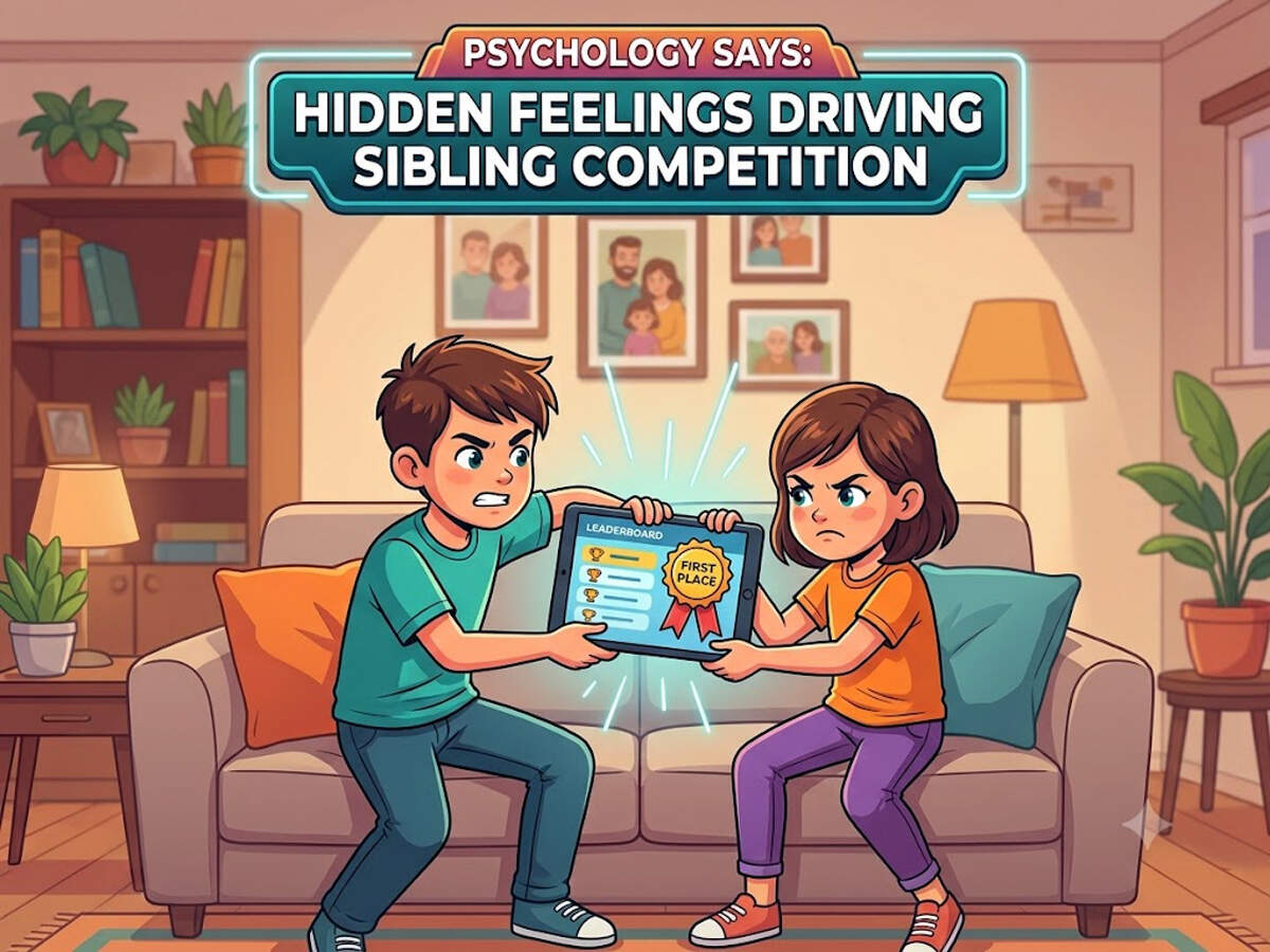 Psychology says siblings who constantly compete may be responding to ...