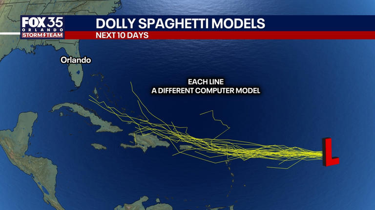 Storms target northern Gulf as Dolly’s remnants approach Puerto Rico ...