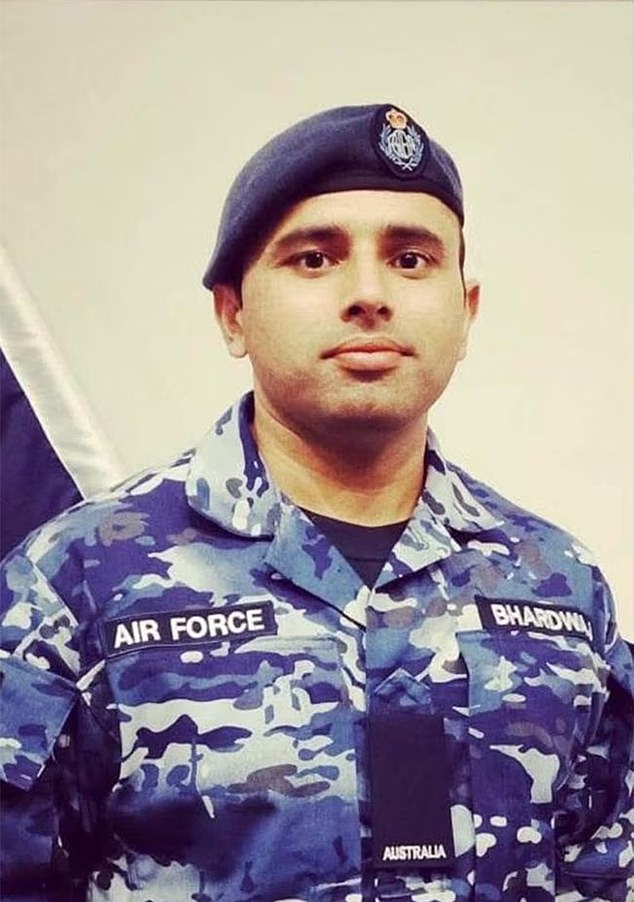 Royal Australian Air Force member and father-of-one Karan Bhardwaj, 40, was also confirmed as one of those missing in Nepal