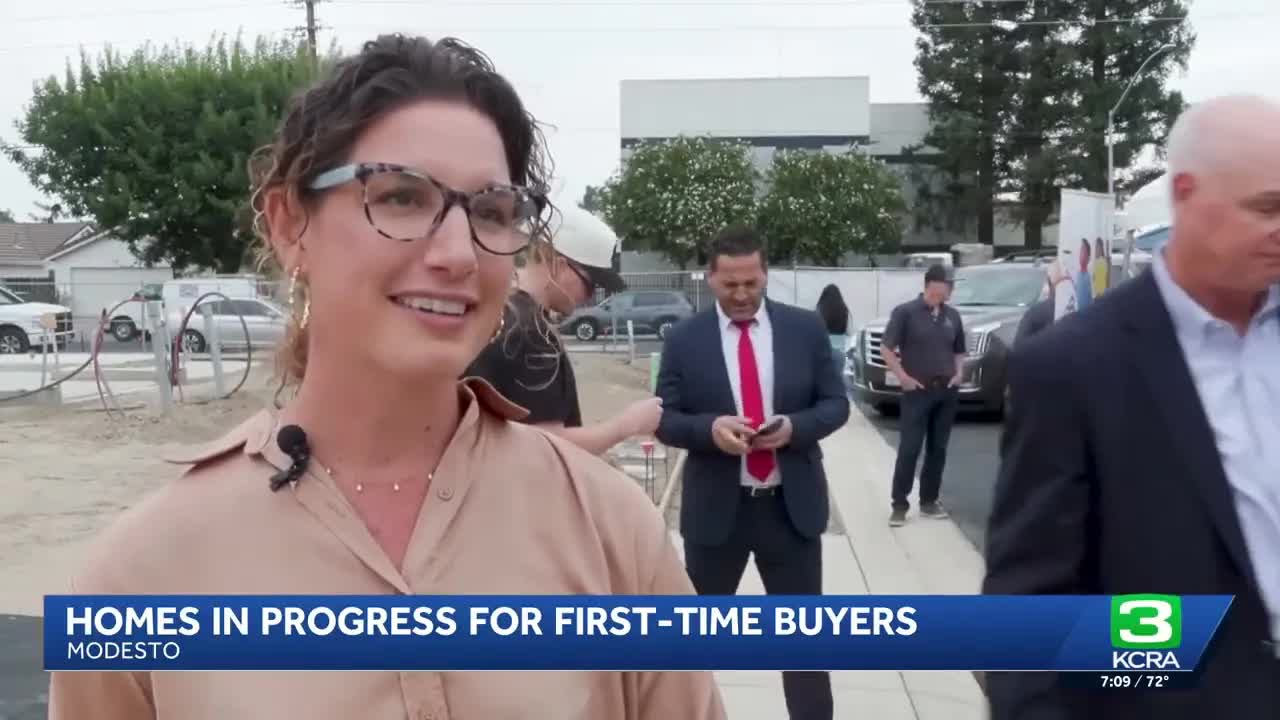 Modesto housing project offers affordable homes for first-time buyers