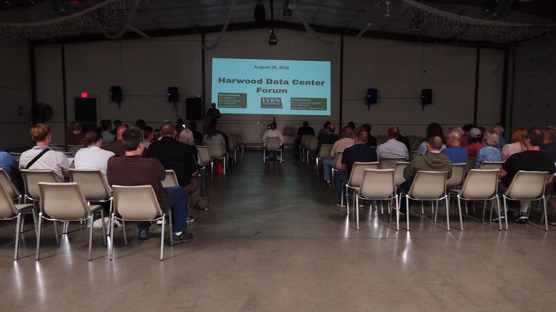 Data center impacts discussed at Harwood public forum