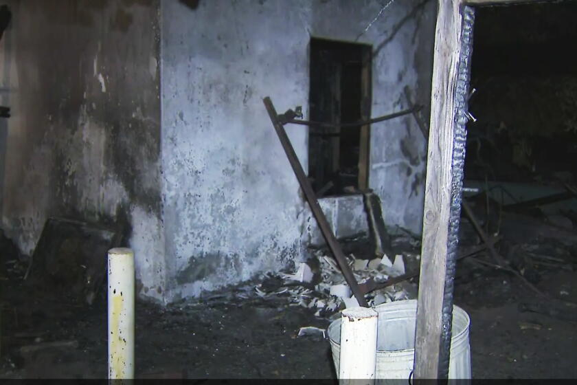 Fire at abandoned Studio City property creates another Raman-Bass clash