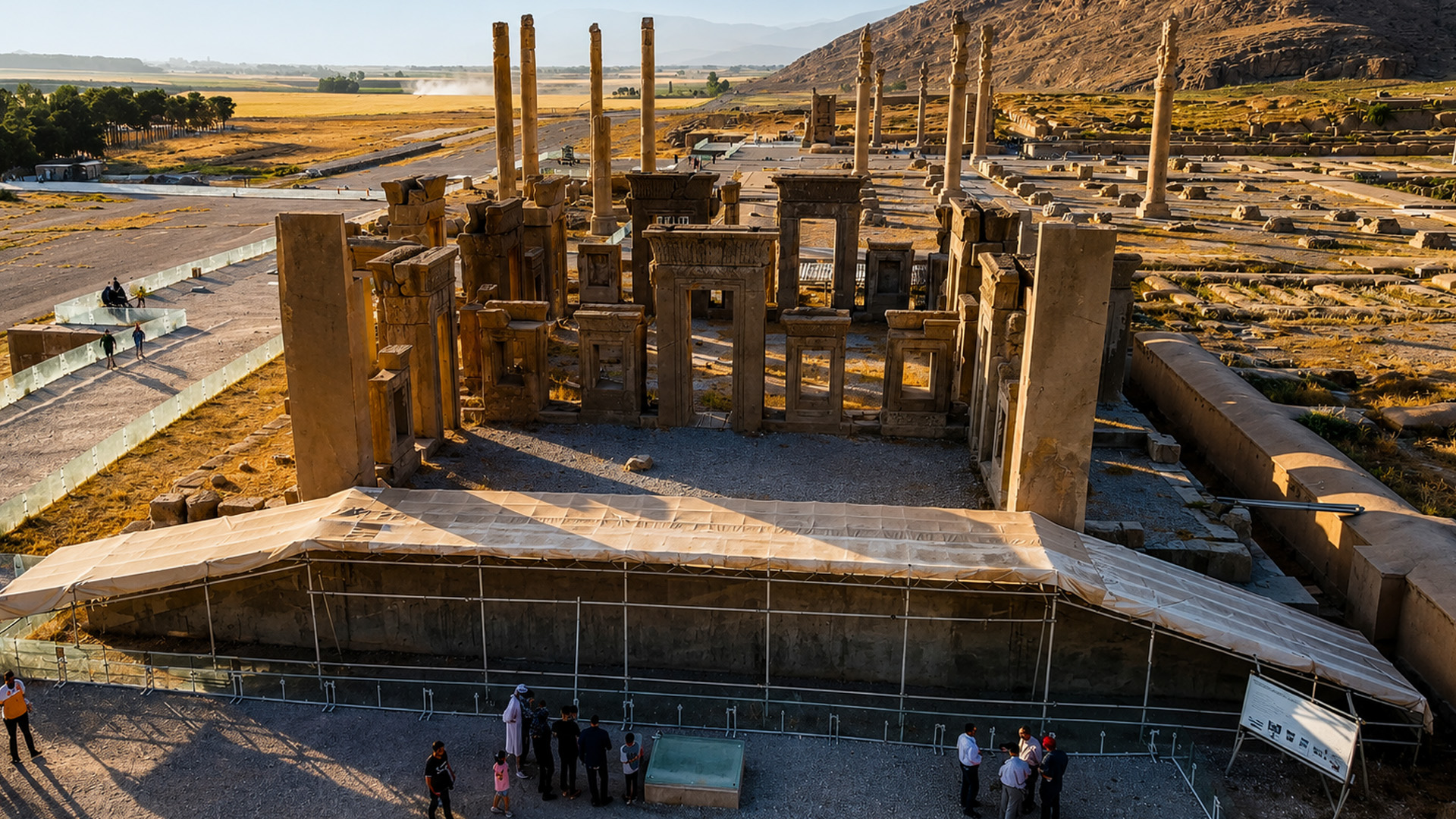 Ancient ruins of a city built for kings