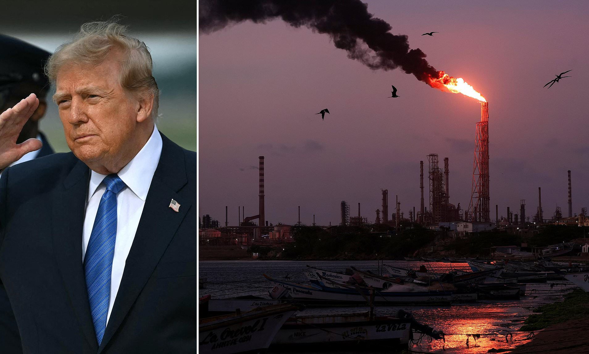 Trump announces record-breaking oil deal with Venezuela to double US ...