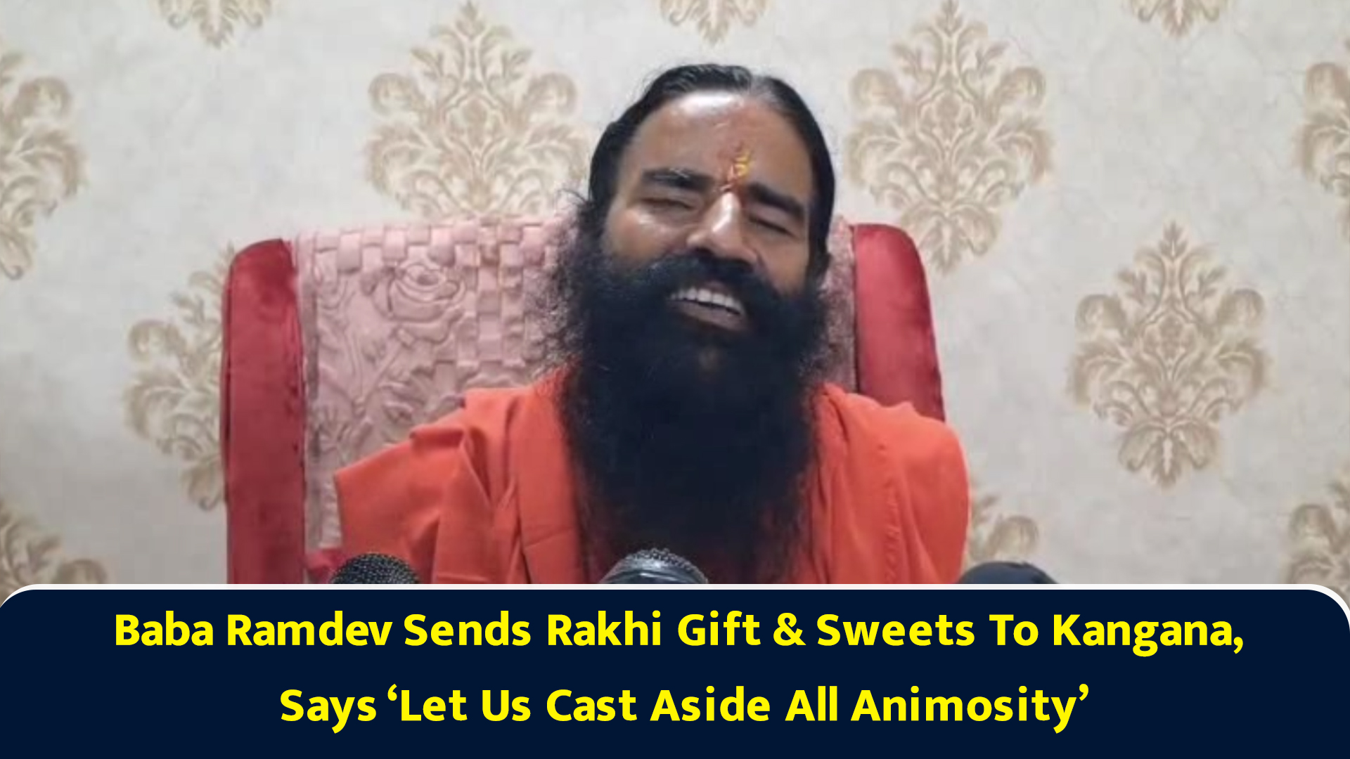 Baba Ramdev sends rakhi gift & sweets to Kangana, says 'let us cast ...