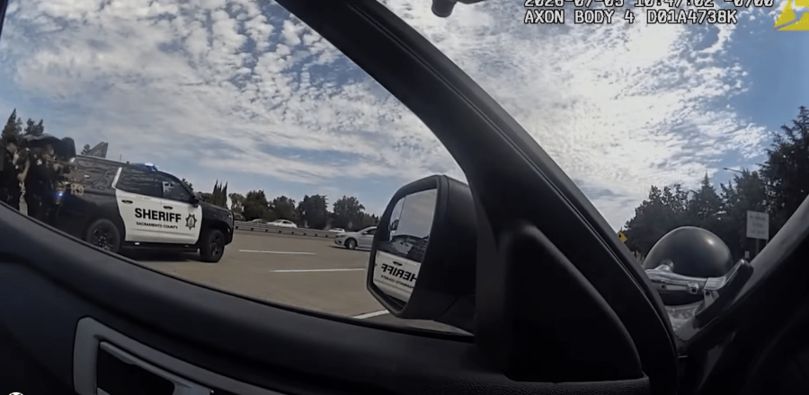 Sacramento County sheriff releases video of I-80 shooting of suspect