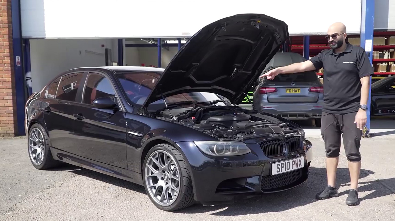 E92 M3 gains carbon intake and stage two