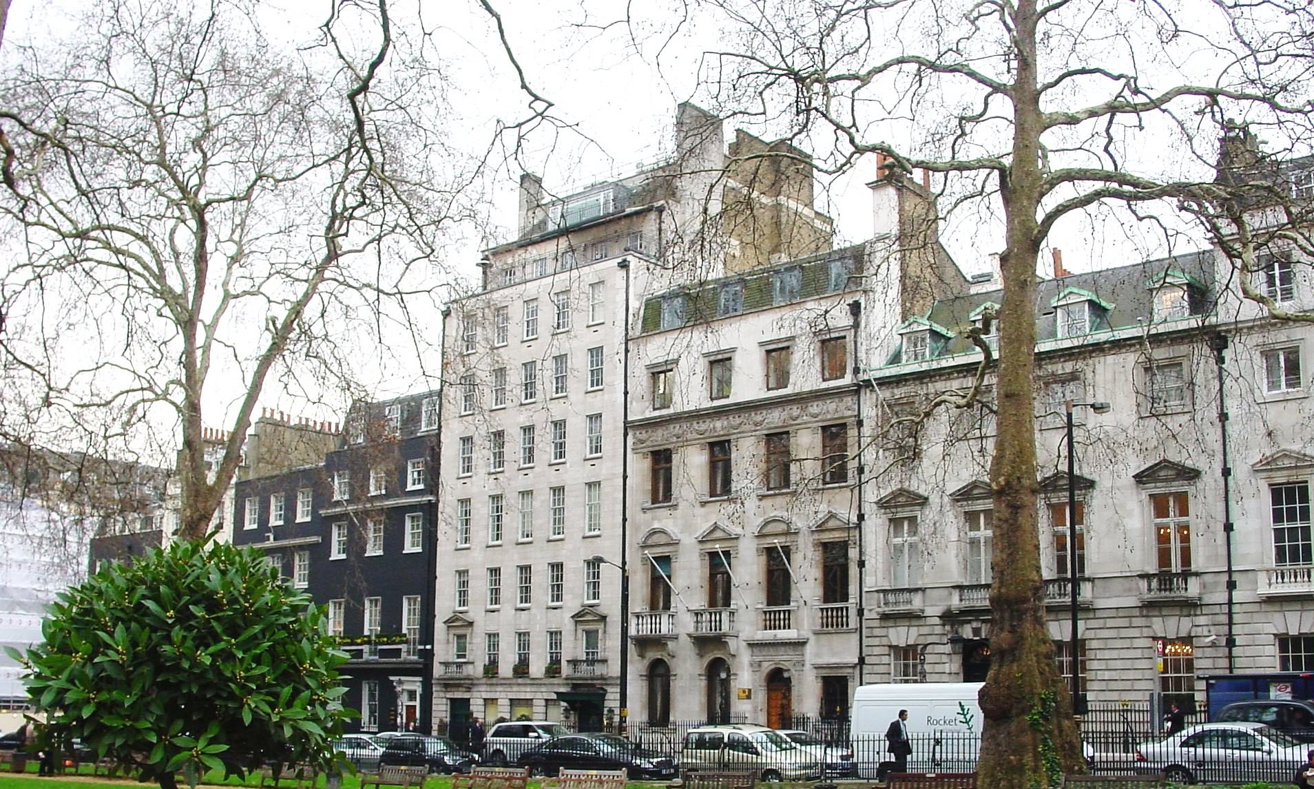 Saudi national in his 40s is stabbed on Mayfair's Berkeley Square - as man, 58, is arrested