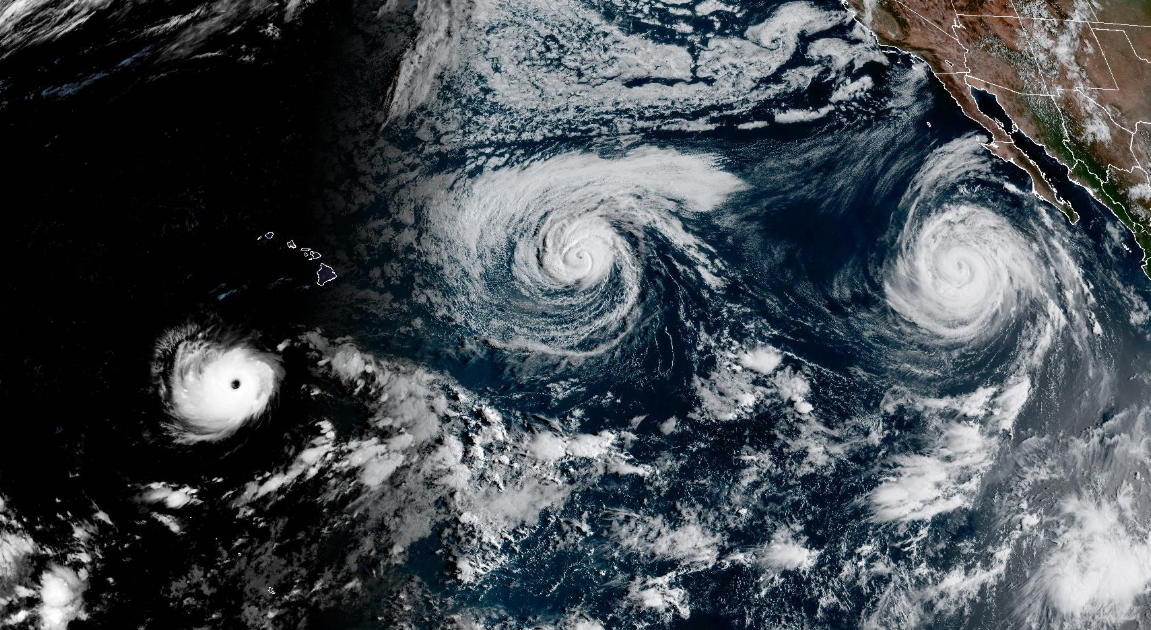 Tracking 3 Pacific hurricanes: Marie will miss California but Lowell may head for Hawaii