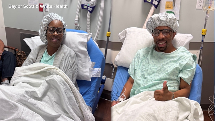 The perfect match: Husband donates kidney to help save his wife's life