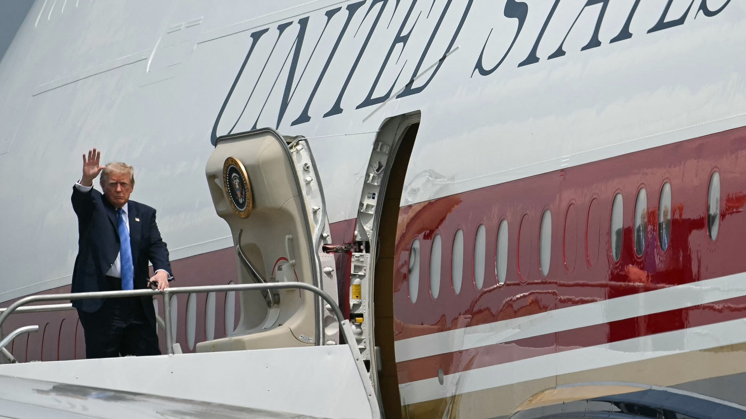 Trump expected to use Qatari jet for overseas travel next week: Sources