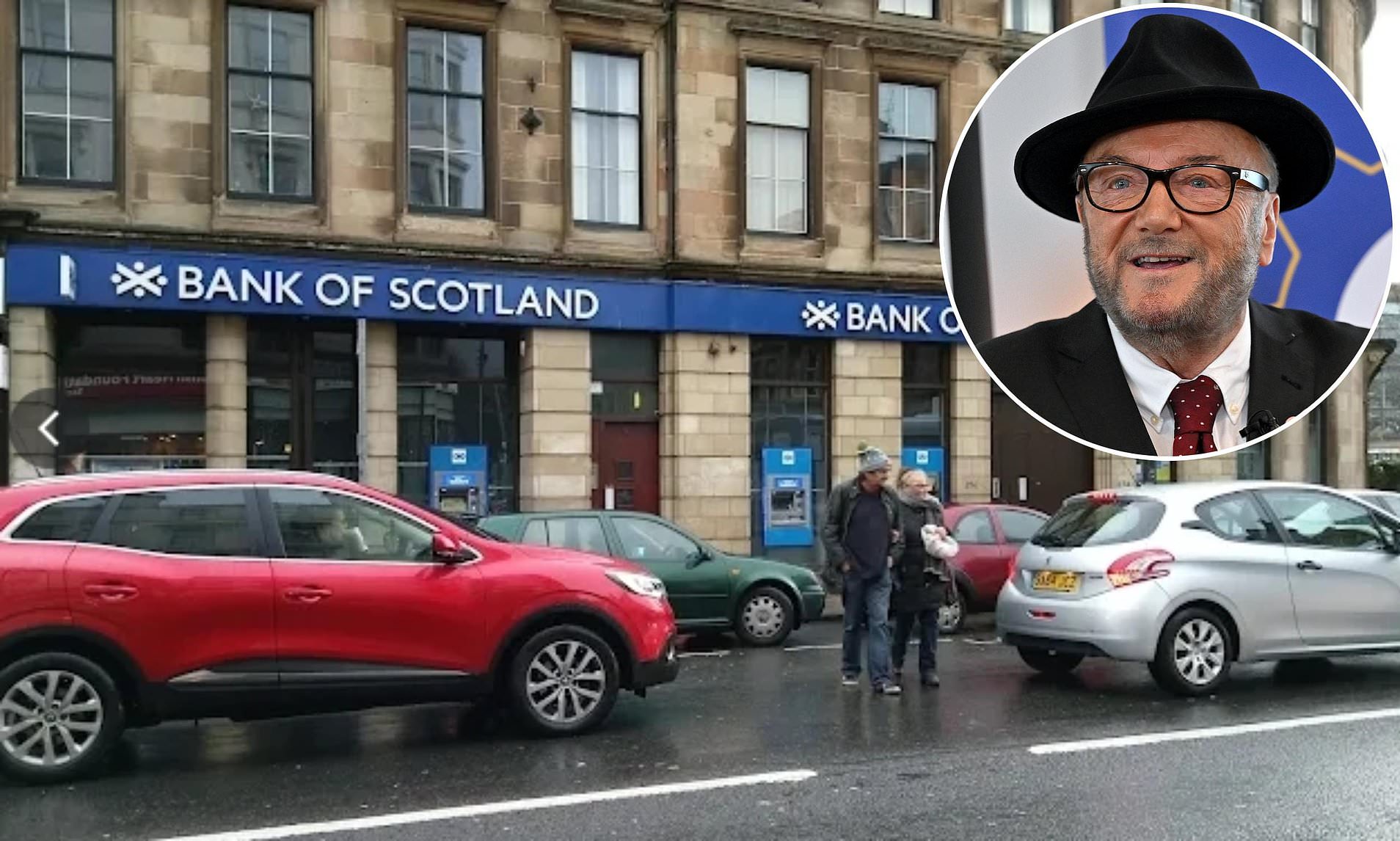 George Galloway outraged after bank shuts accounts without notice