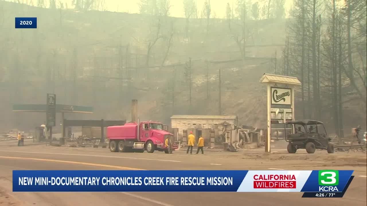 Creek fire rescue mission mini-documentary highlights heroism