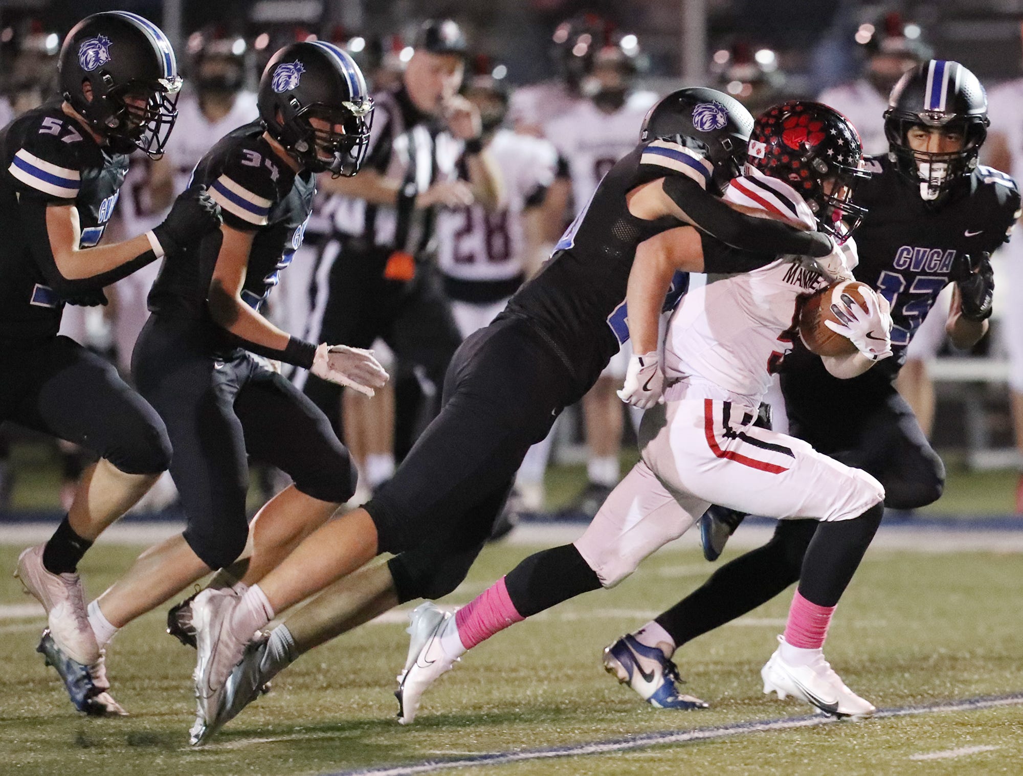 CVCA vs. Woodridge high school football score, recap