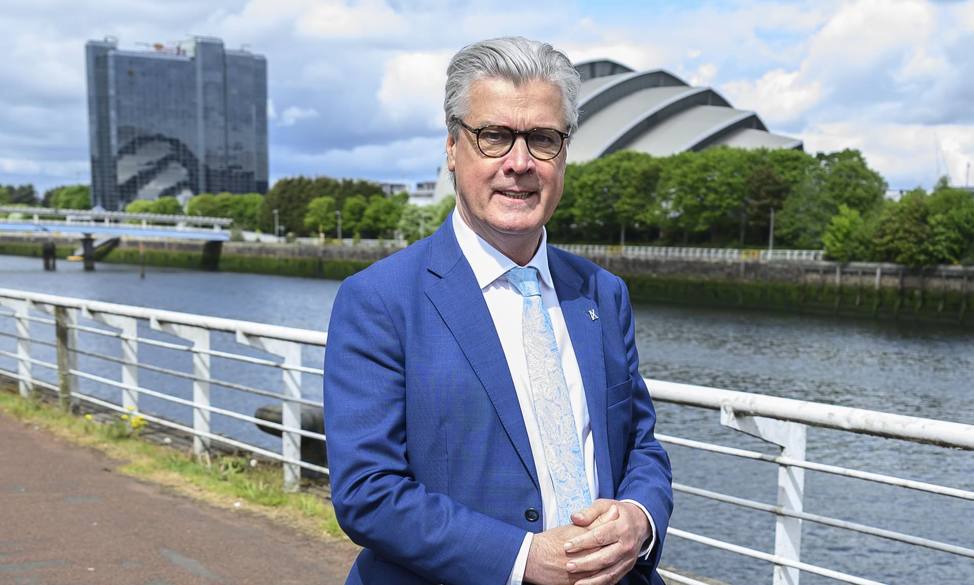 Reform Scotland leader Malcolm Offord: 'I'm healthy... but it's goodbye to pies after cancer scare'