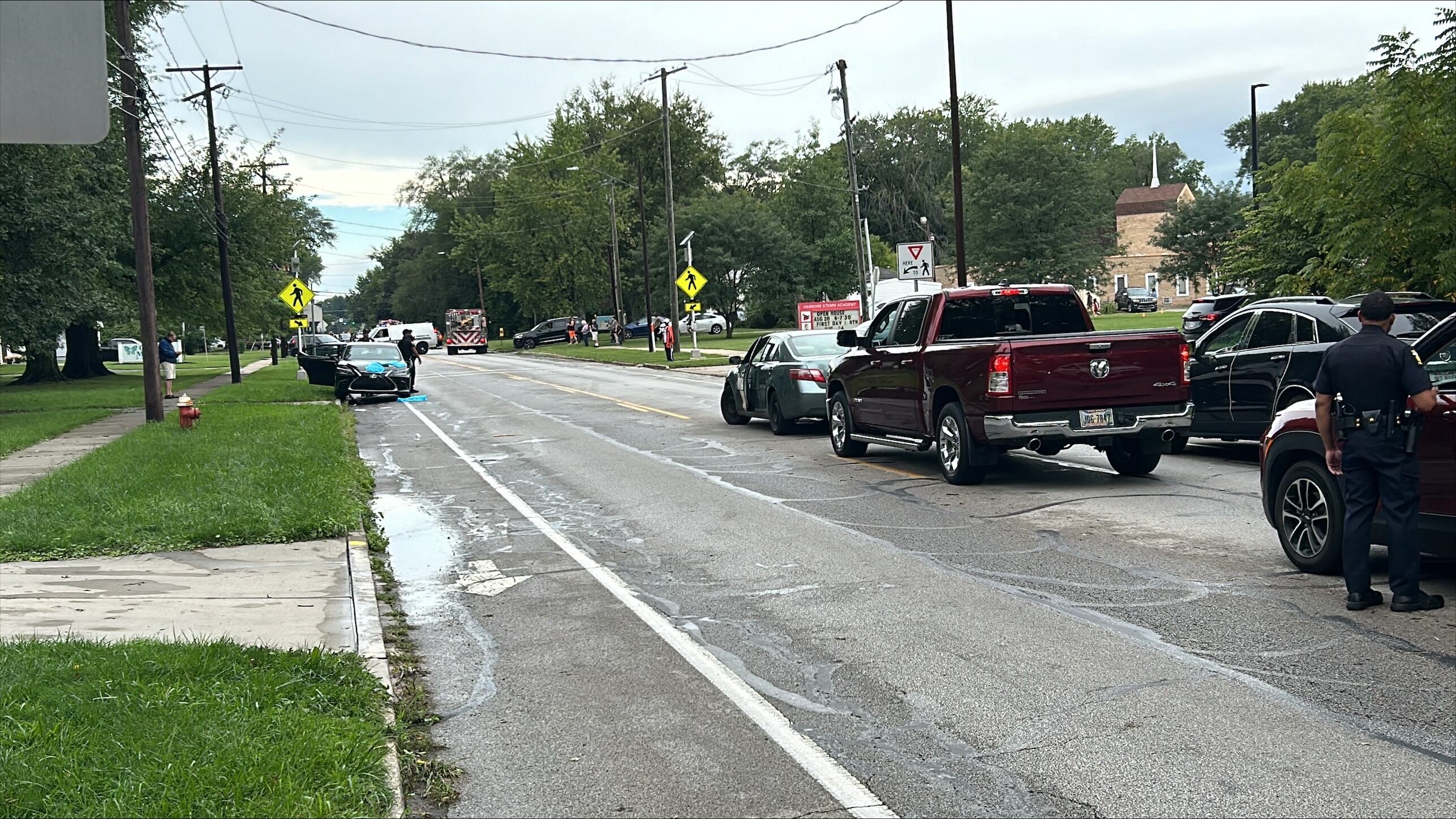 Elderly driver convicted in crosswalk crash that hospitalized two children