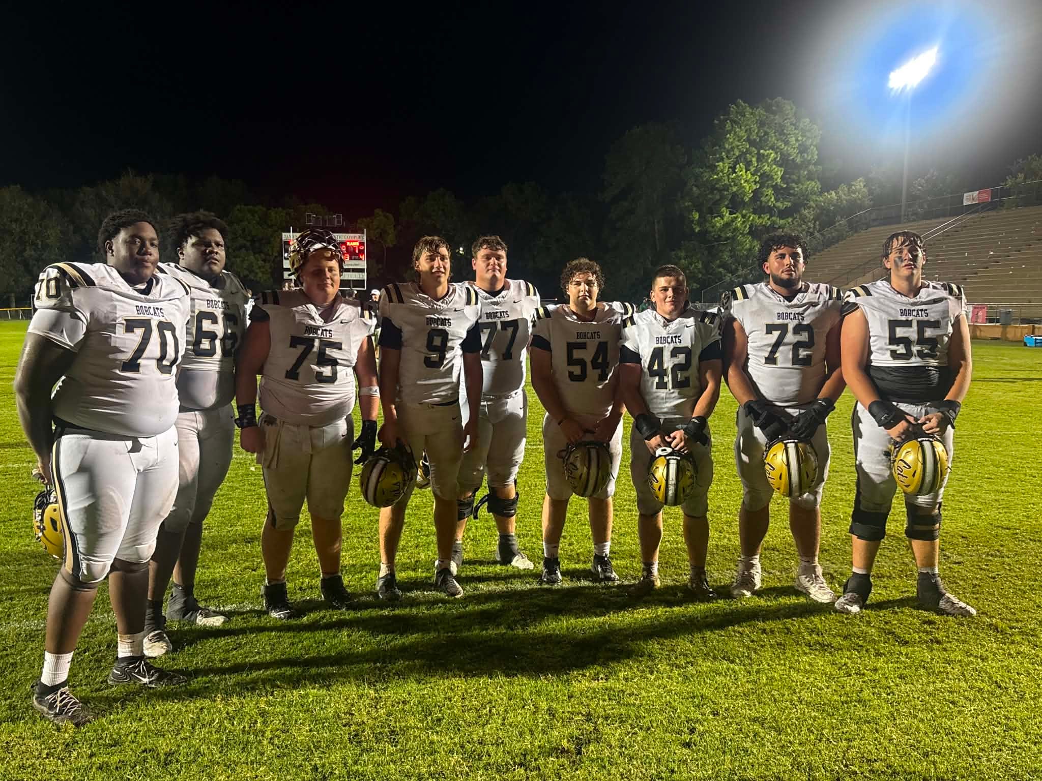 Nasty, tenacious energy helps transform Buchholz football offensive line