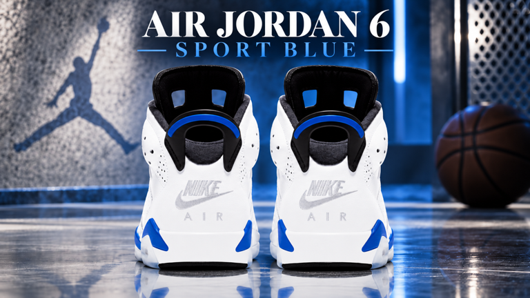 Air Jordan 6 'Sport Blue' release date and where to buy