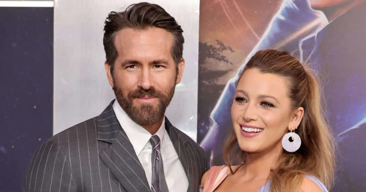 Blake Lively calls Ryan Reynolds her 'human Barbie', shares photo of him with floral handbag