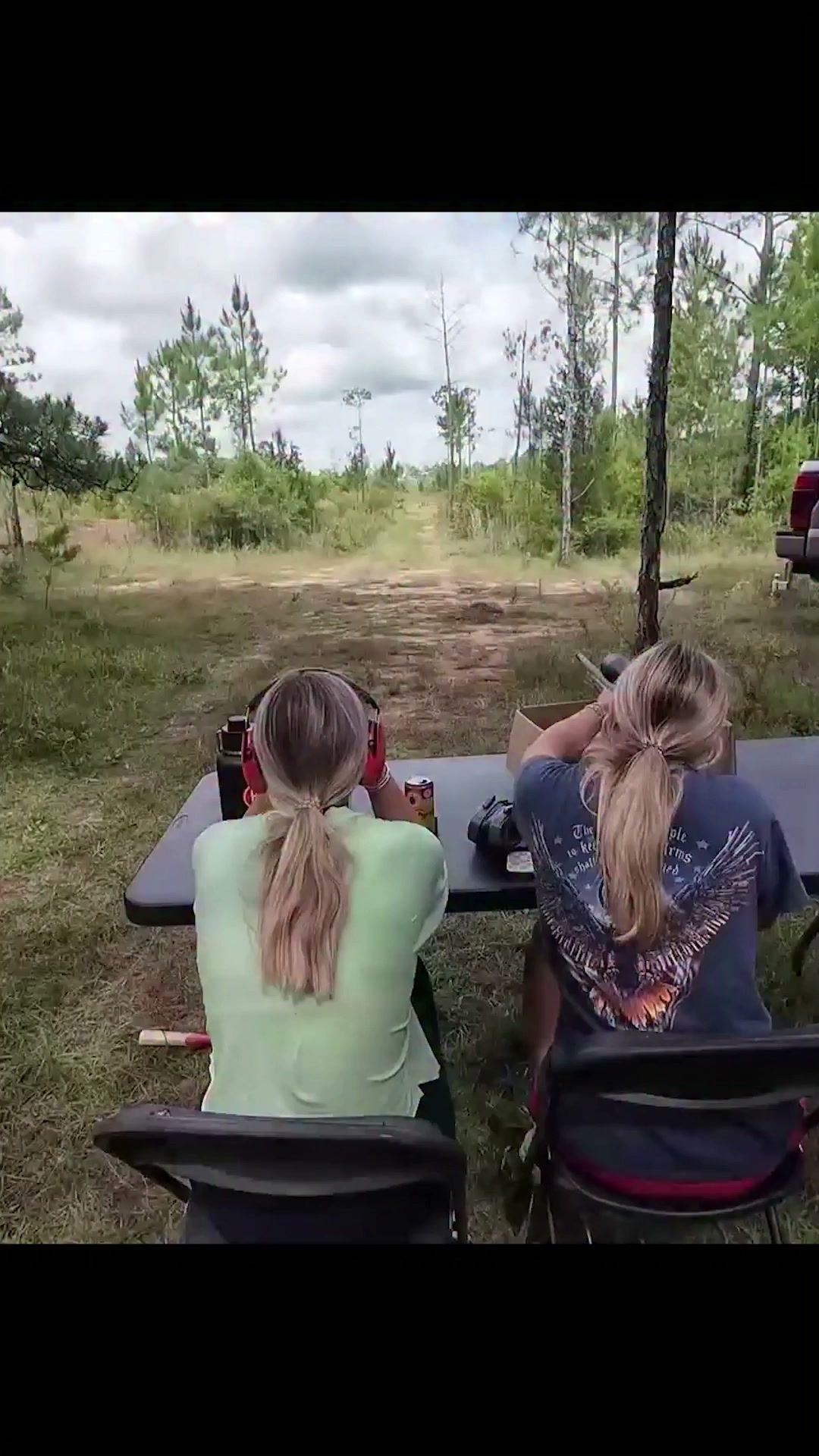 Tannerite experiment on the farm