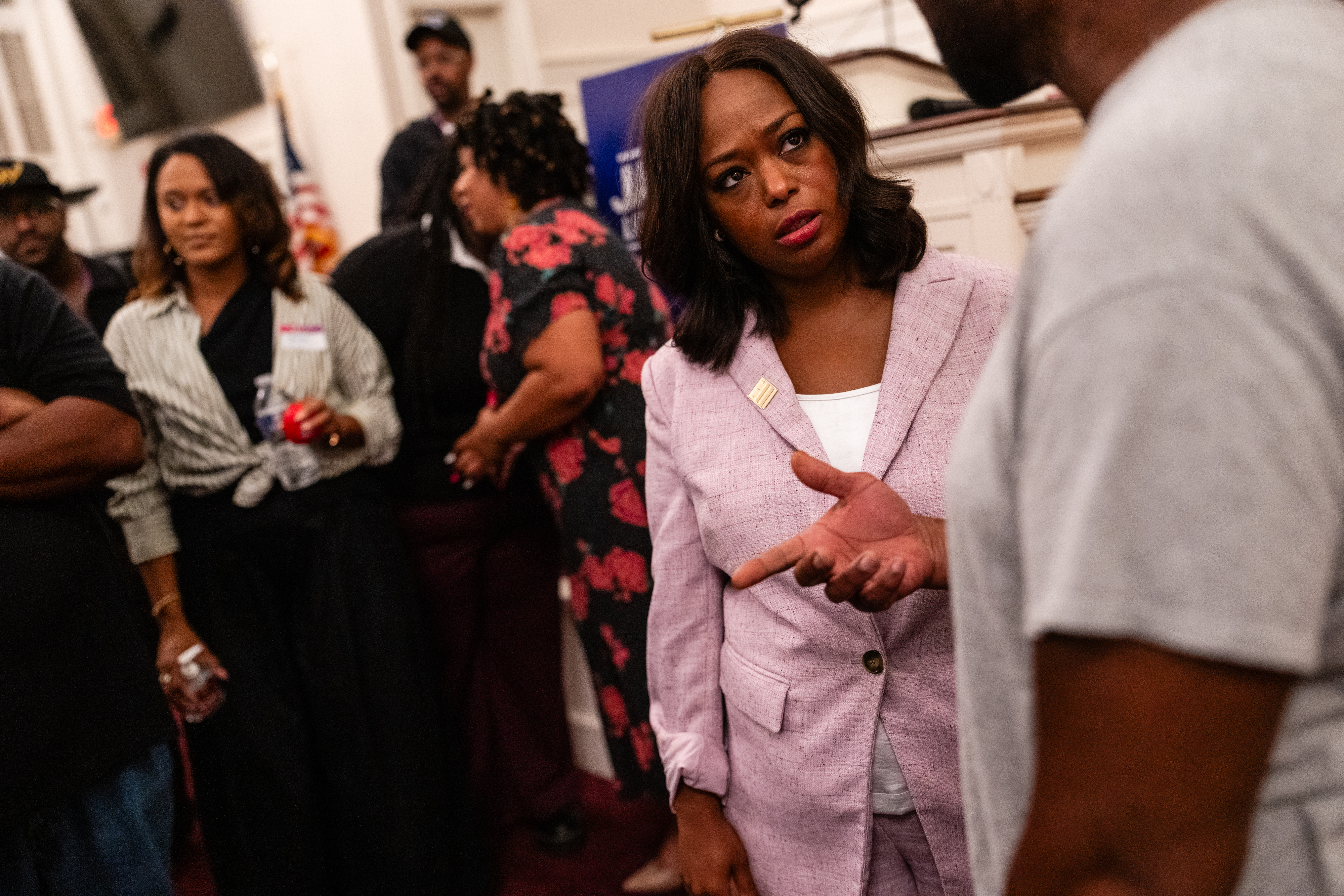 Health care, potholes, rats: DC.'s presumptive mayor gets an earful from her city