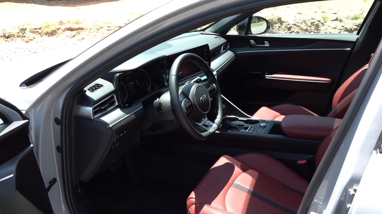 Discover the hidden interior luxury inside this Kia K5 family cruiser