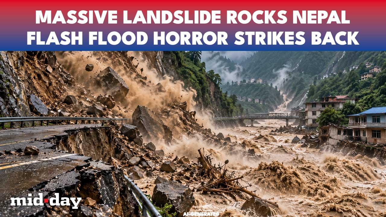 On cam: Nepal hit by landslide in Darchula, villages on high alert as ...