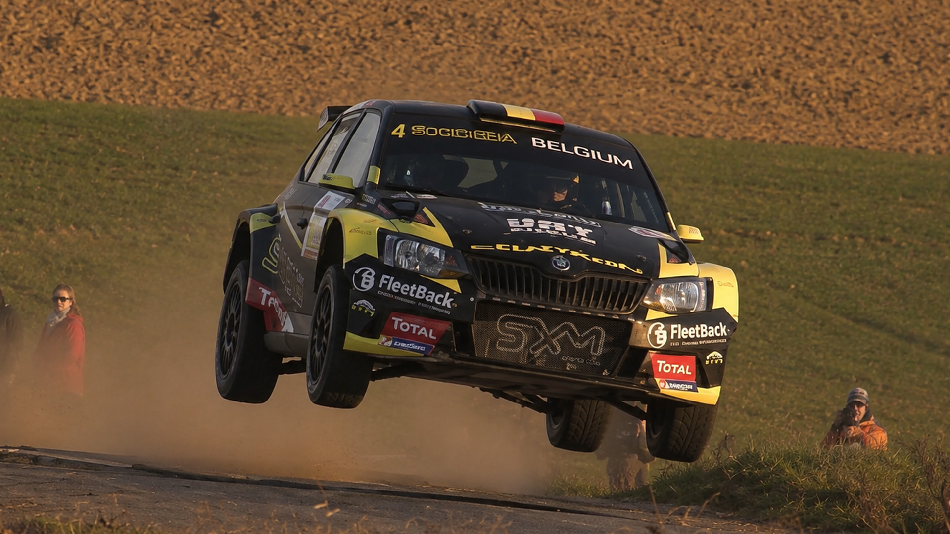 Rally Haspengouw highlights deliver fast cars and intense stage action