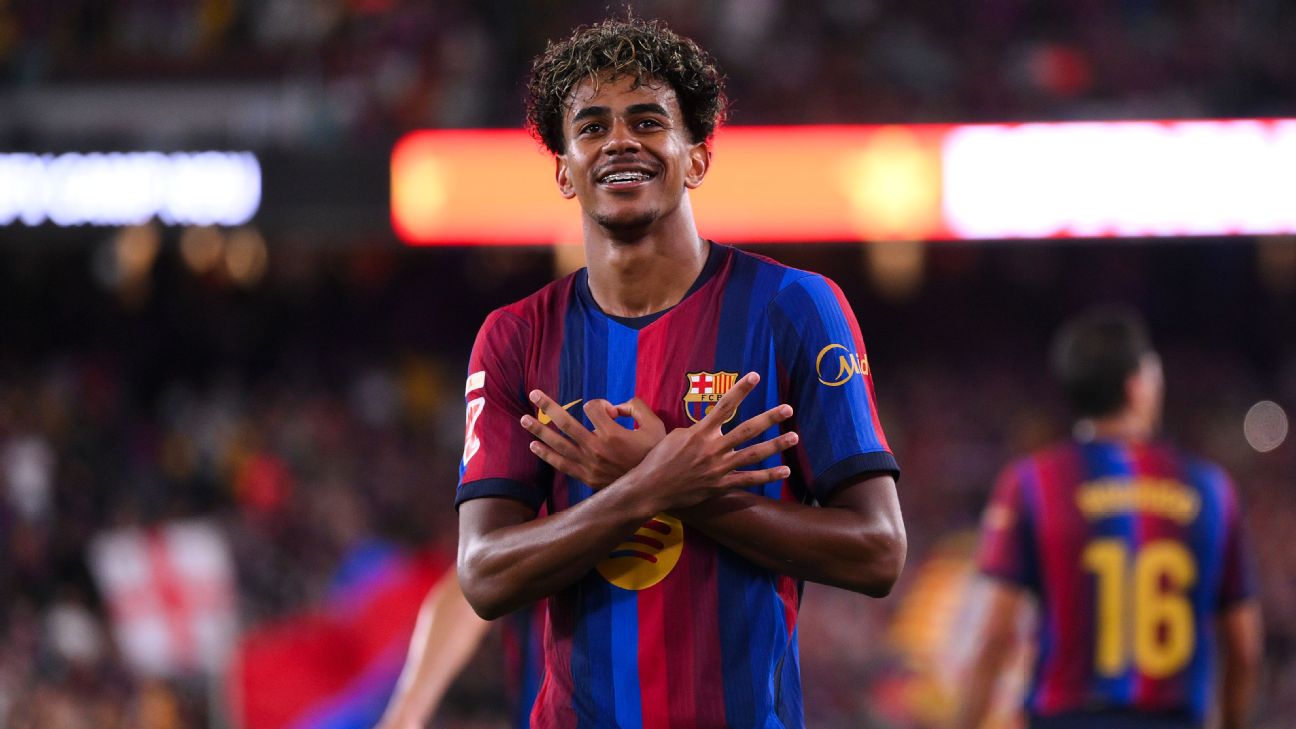 Barcelona's Lamine Yamal says he won't beg to win Ballon d'Or