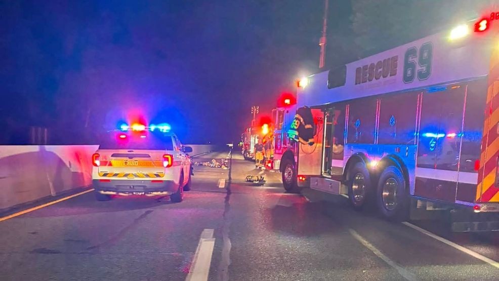 Highway reopens after crews work for nearly 24 hours to contain acid spill, gas leak