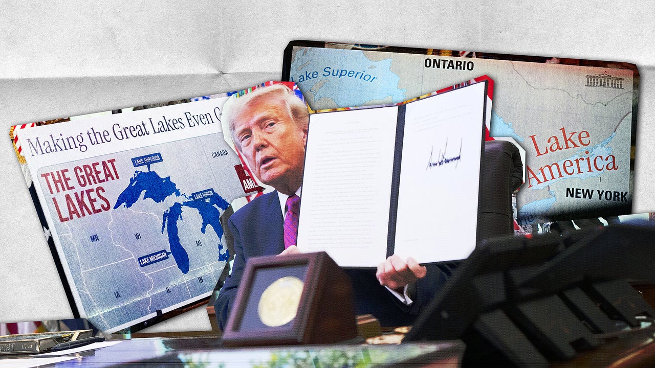 Trump’s Lake America font underscores the new name’s silliness