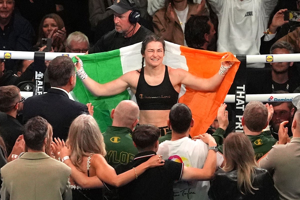 Katie Taylor ecstatic after perfect end to 'dream career'