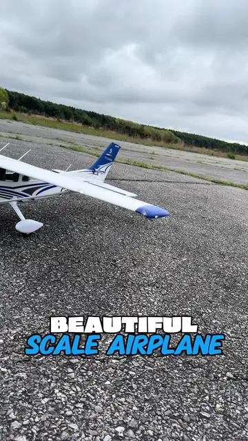 New FMS Cessna 182 RC plane shows off scale style and 4S power