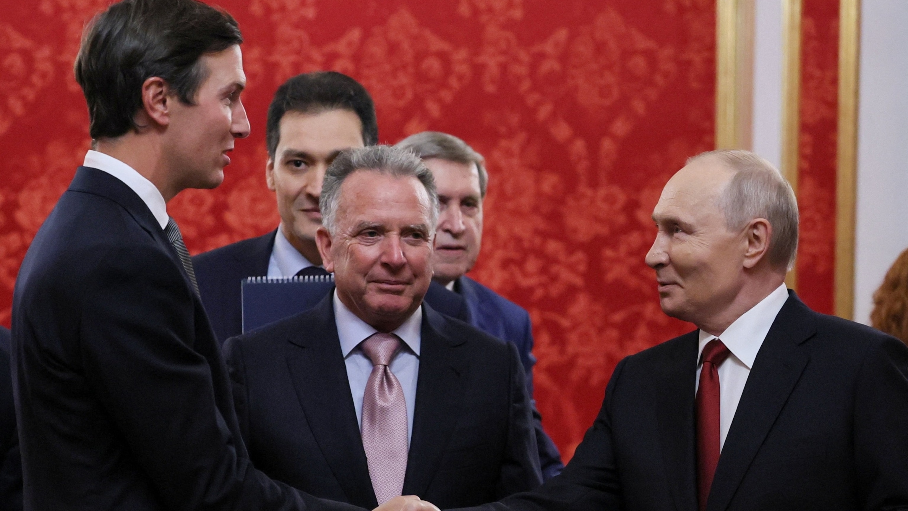 Witkoff, Kushner meet with Putin to discuss Ukraine war