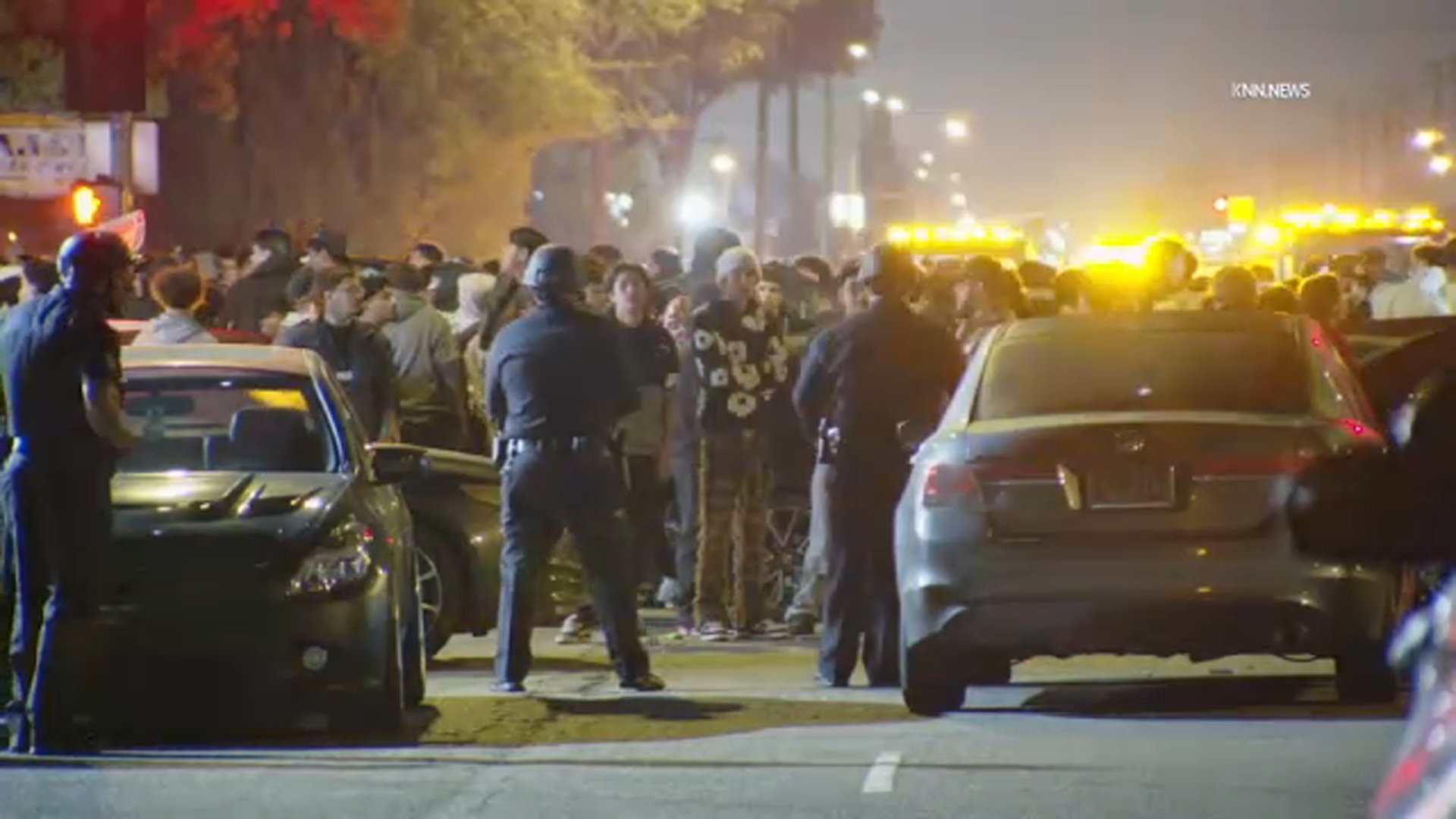 LAPD makes nearly 70 arrests in massive street takeover bust; 570 citations issued for spectators
