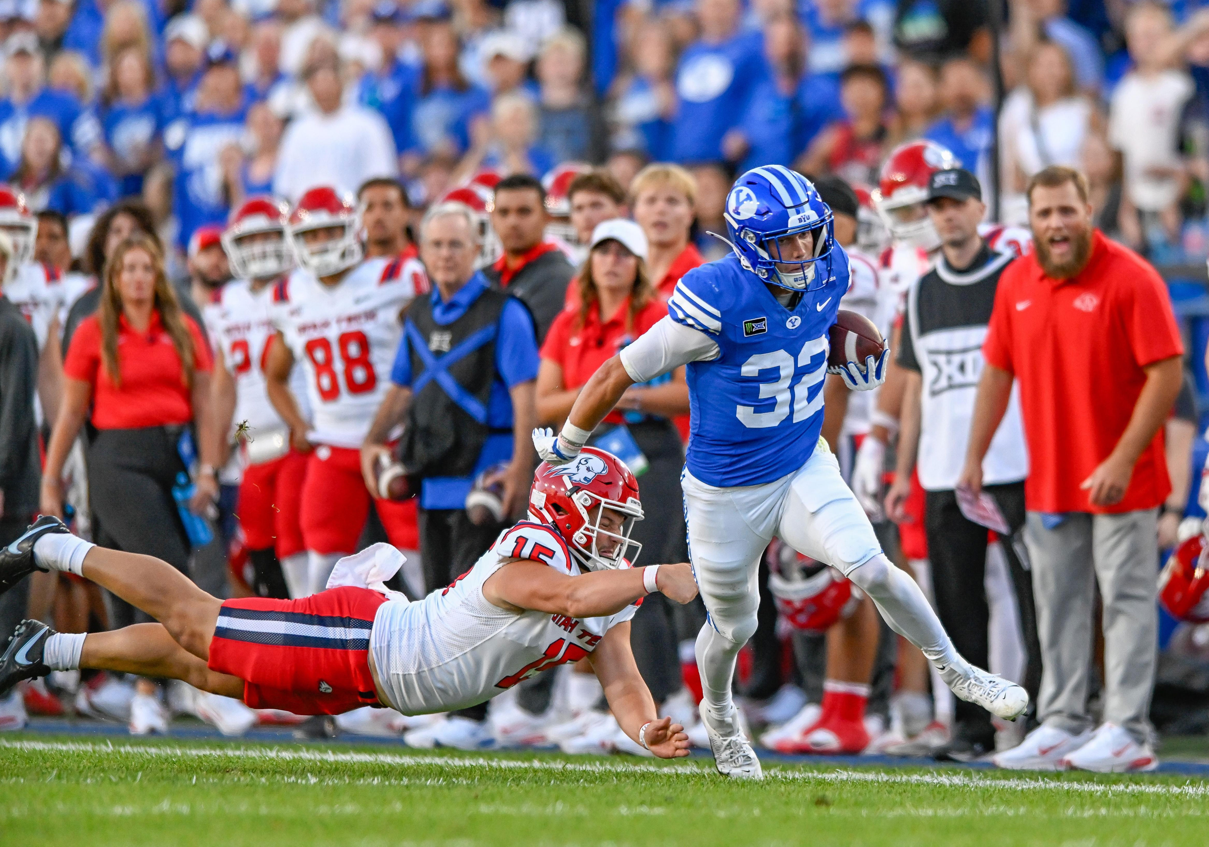 BYU steamrolls Utah Tech in season opener