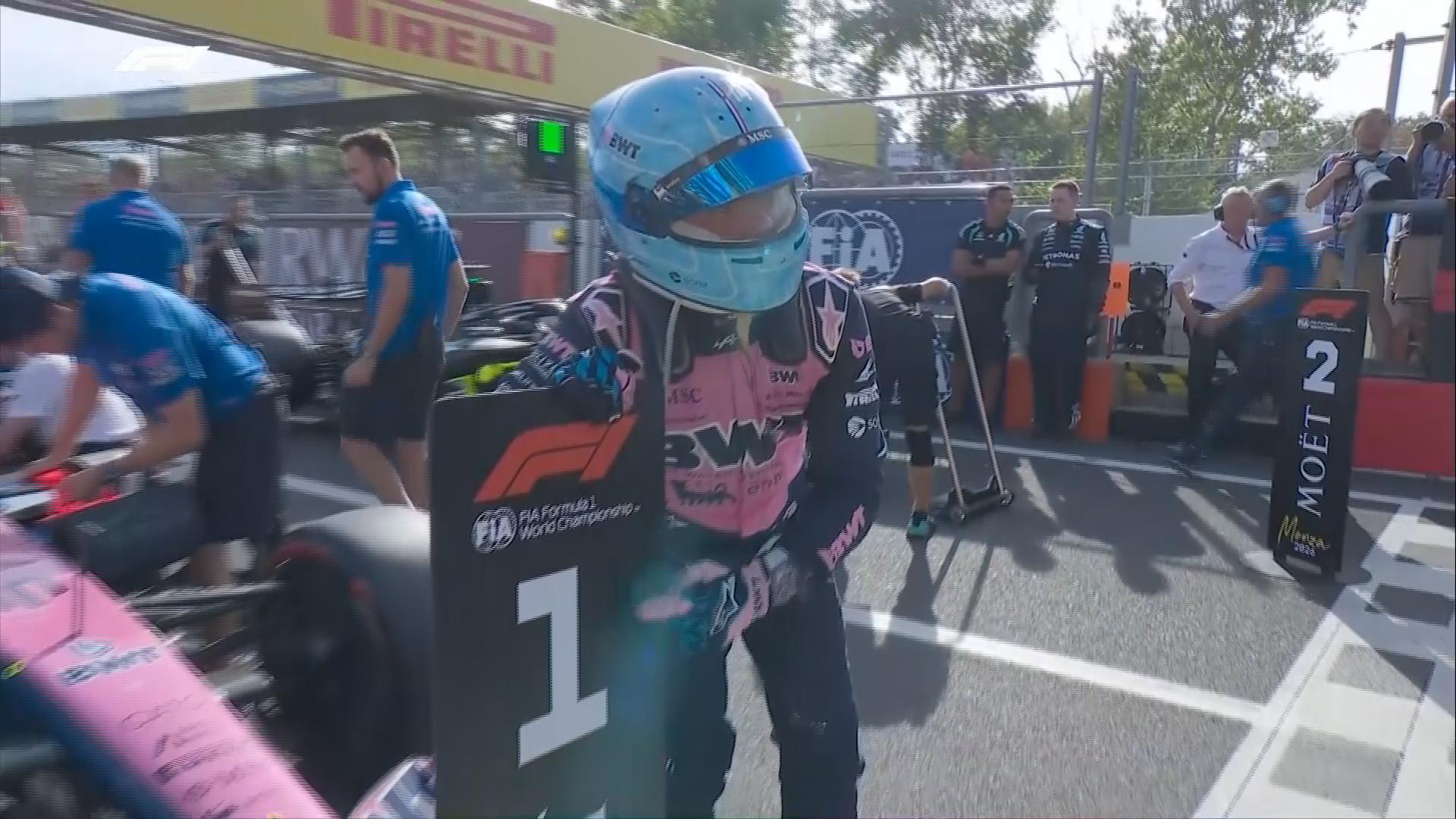 Alpine's Gasly stuns at Monza with first-ever pole position for Italian ...