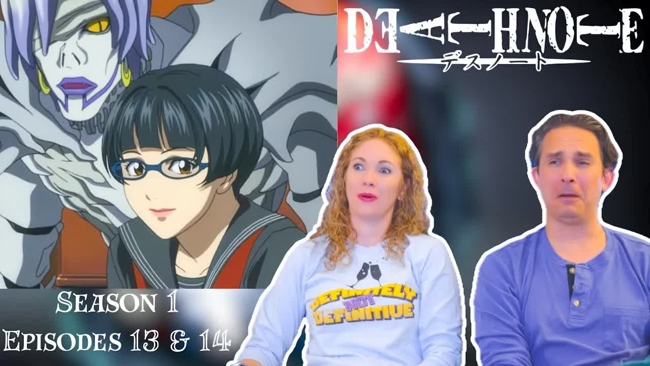 Death Note episodes 13 and 14 reaction