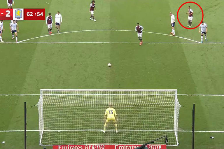 Youri Tielemans (circled in red) has a track record. | YouTube/FA Cup
