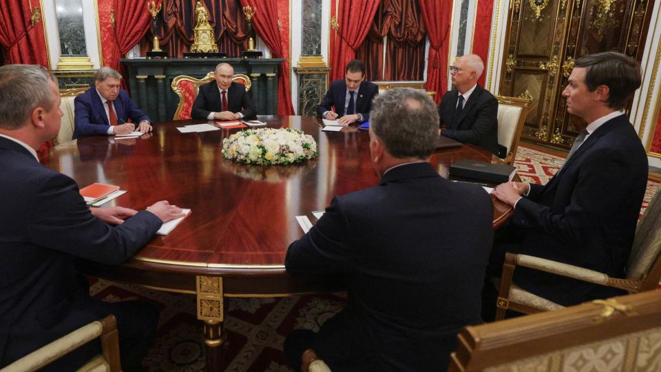 Witkoff and Kushner to take US peace push to Kyiv after meeting Putin in Moscow