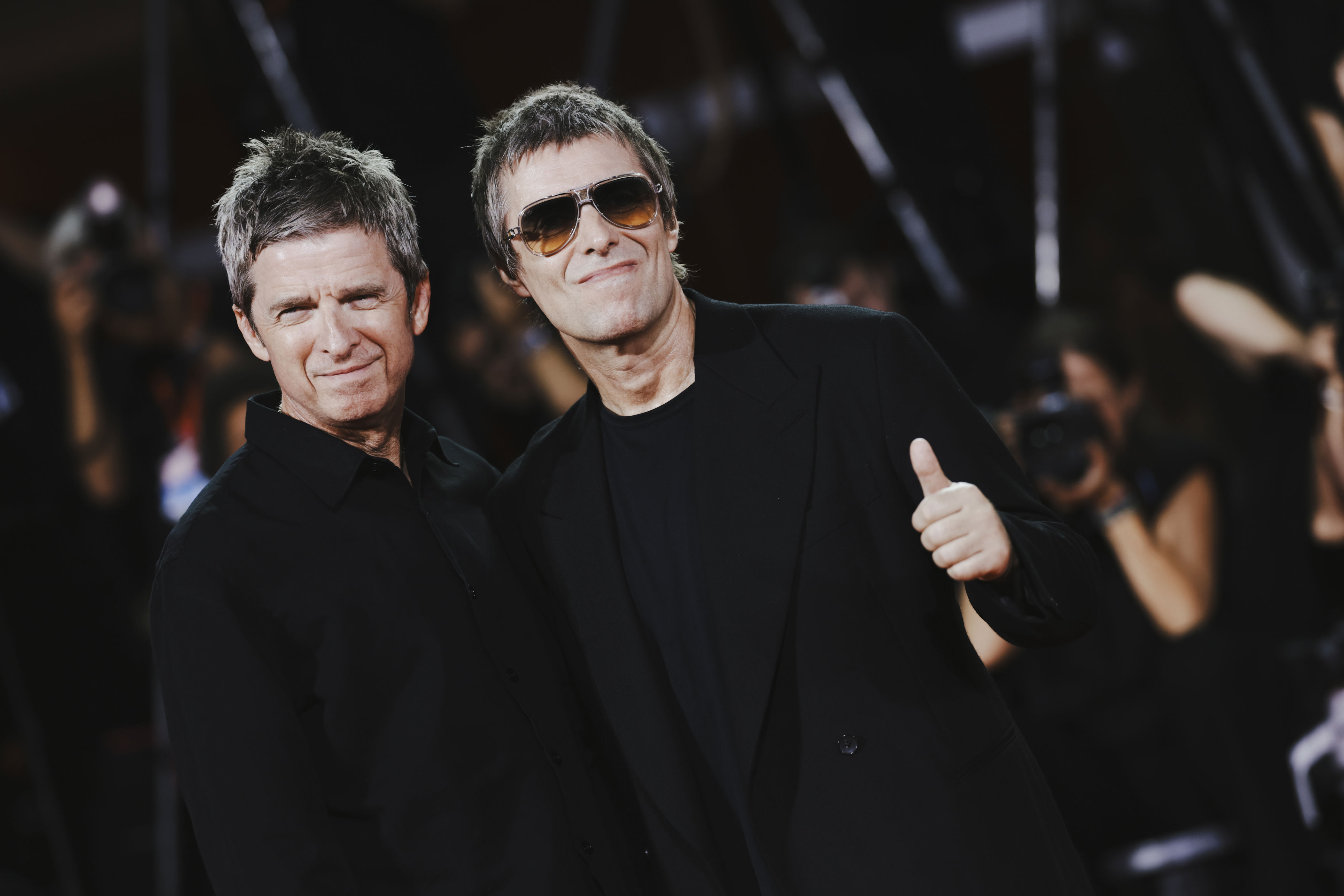 Liam, Noel Gallagher Venice world premiere 'Oasis: Don't Look Back in Anger'