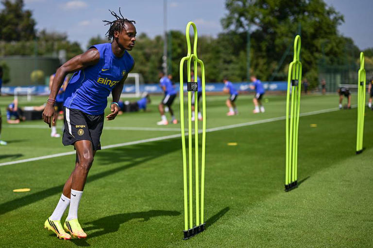 Emmanuel Emegha was a pointless signing. | Darren Walsh/Chelsea FC/Getty Images