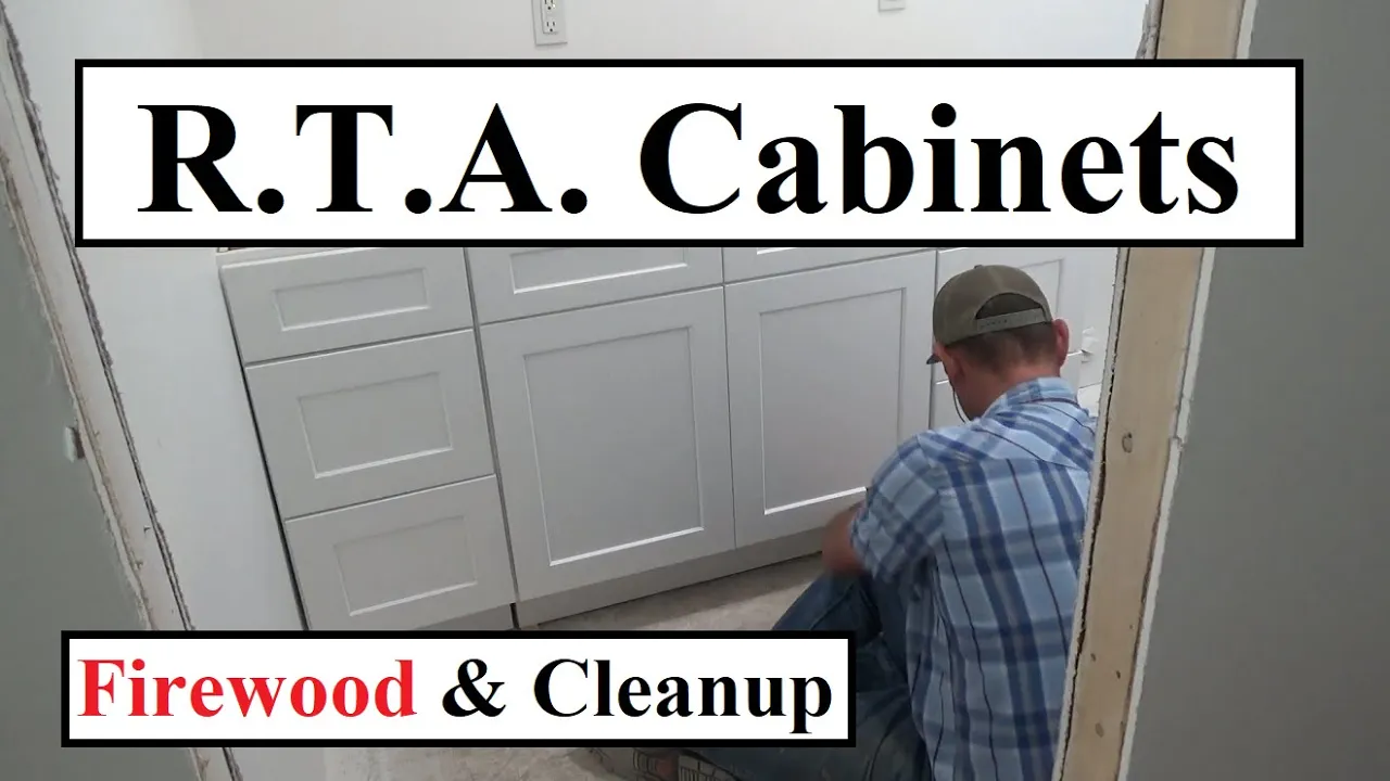 #356 - Assembled RTA cabinets for the house (white shaker)