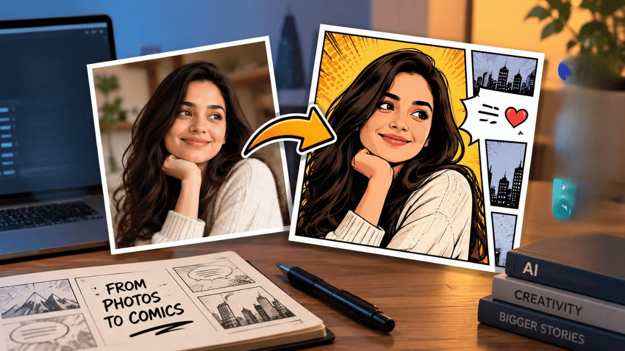 5 best AI tools for turning photos into comics