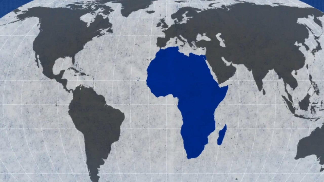 UN backs new world map showing Africa's true size