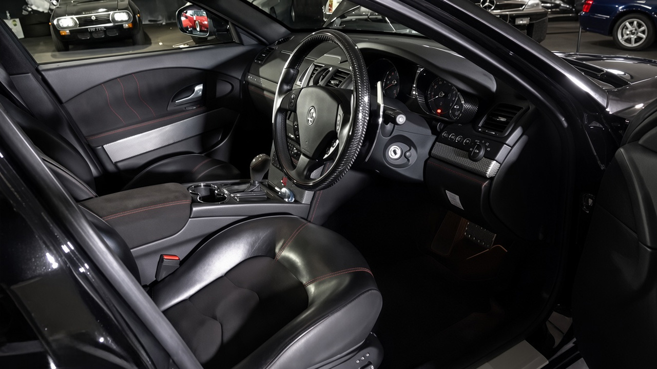 This Maserati Quattroporte V8 interior is pure perfection