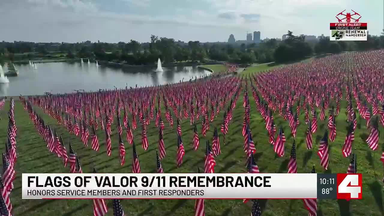 ‘Never forget': Survivor, grieving mother reflect as St. Louis honors 9/11's fallen
